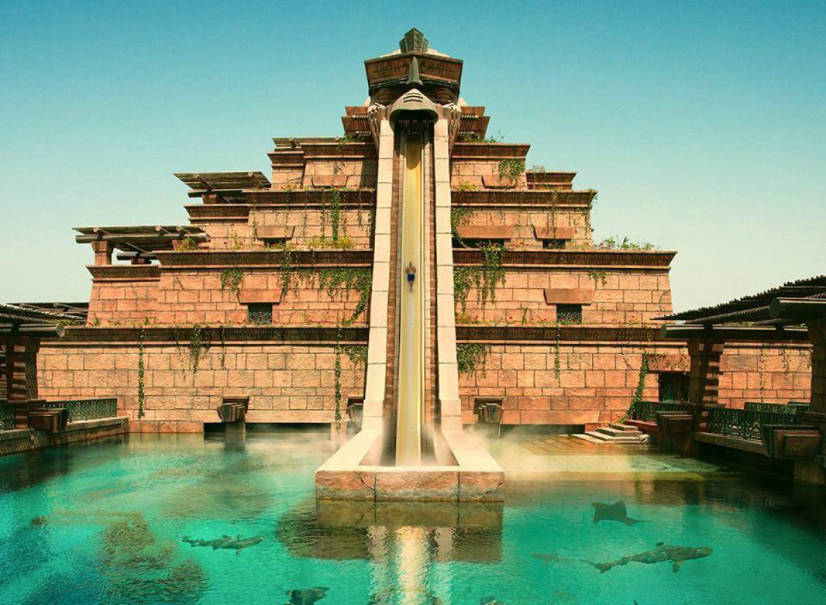 atlantis water park slides