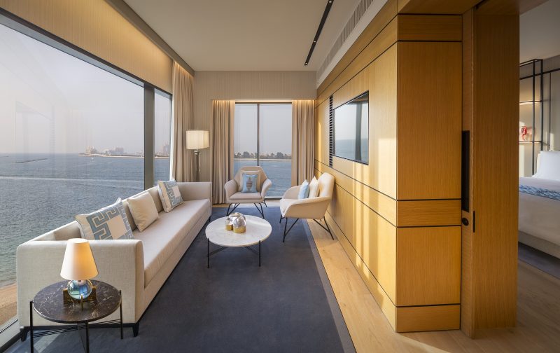 Caesars Resort Bluewaters Dubai - Premium Ocean King Suite Living Room