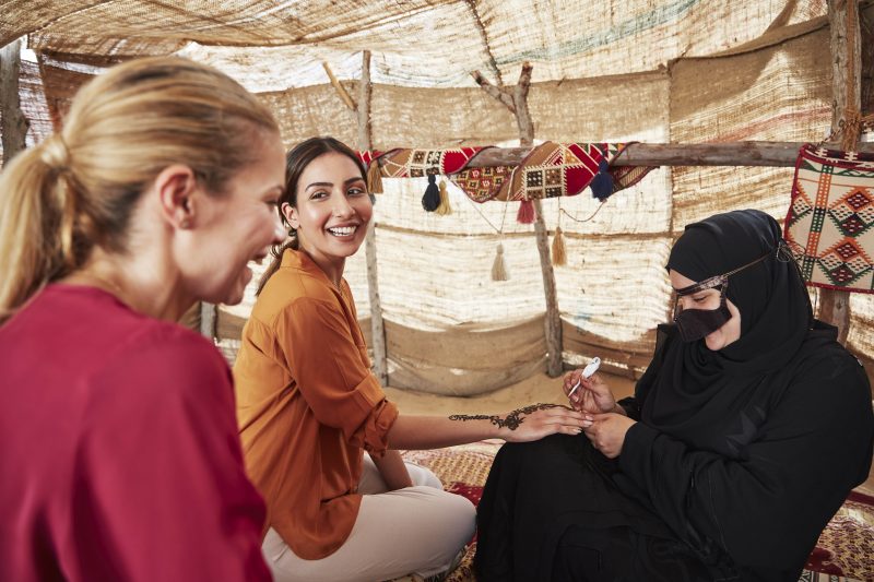 Bedouin tents