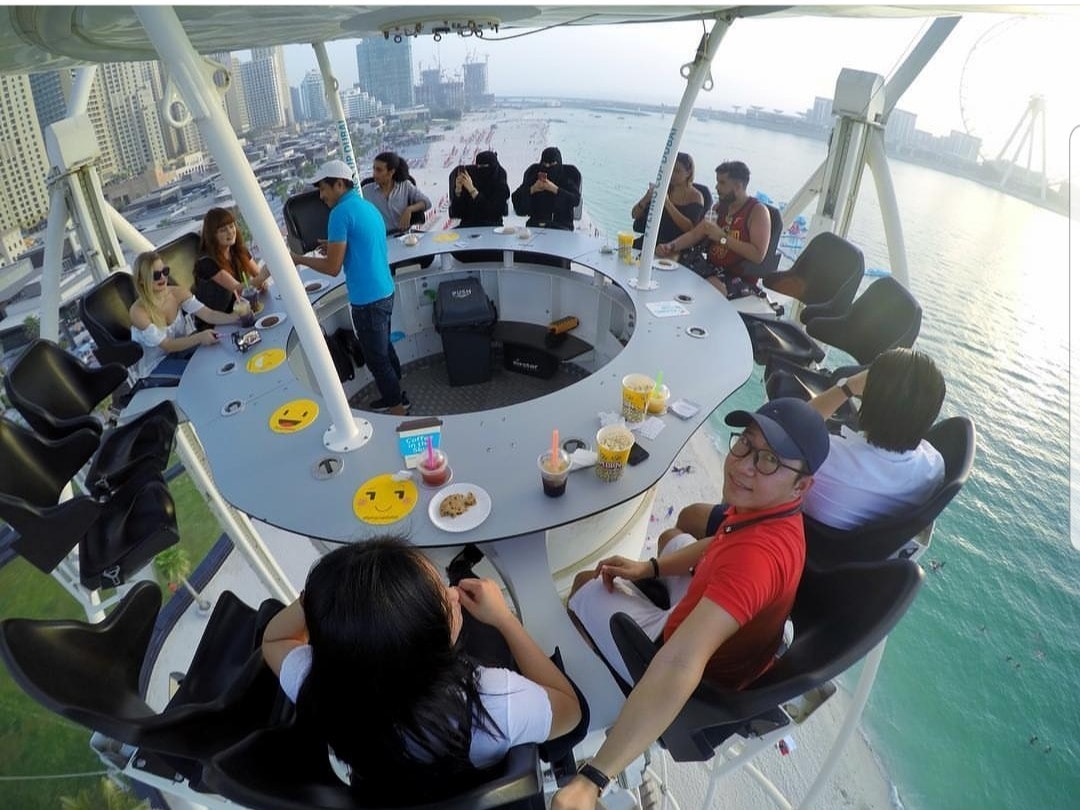 Flying Cup Dubai Dinner in the Sky Dubai Ticket, Price, Booking, Offers