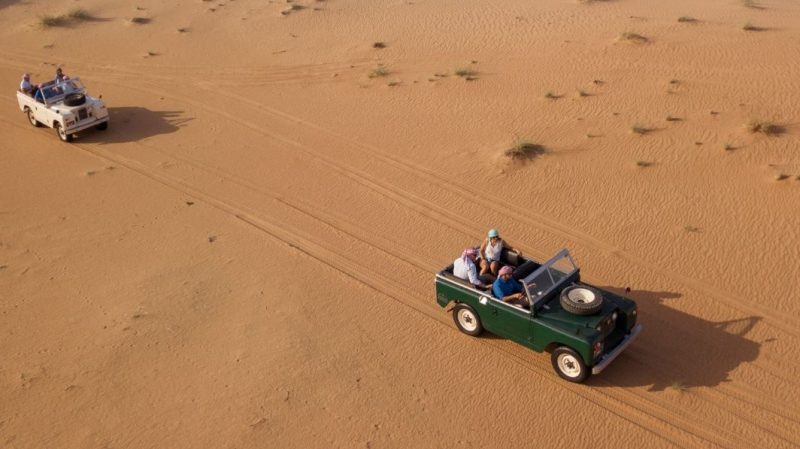 Car Drive in Desert Safari